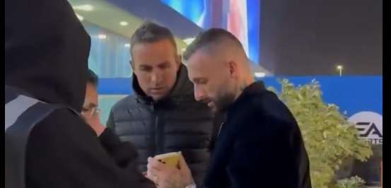 為舊主助威，國米舊將布羅佐維奇&科爾達(dá)茲現(xiàn)場(chǎng)觀看意超杯半決賽