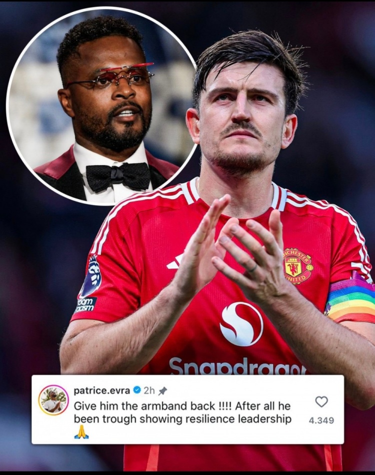 埃弗拉社媒：把隊長袖標交還給馬奎爾，他展現(xiàn)出了韌性與領導力