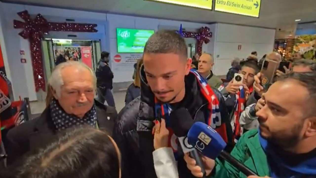 迪馬:斯庫(kù)菲特抵達(dá)那不勒斯&卡普里萊抵達(dá)卡利亞里,體檢后簽約