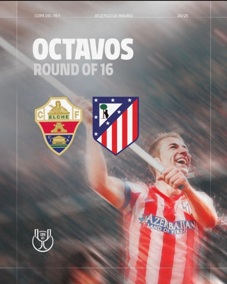 馬競將在國王杯1/8決賽對陣埃爾切,后者上輪大勝拉斯帕爾馬斯